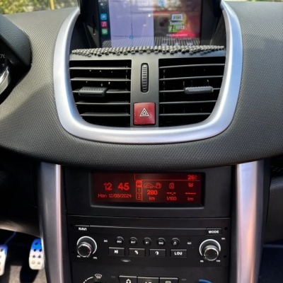 Radio Renault Megane 2 2002 - 2009 Multimídia Navegação GPS Sem Fio Carplay RDS WIFI 4G QLED