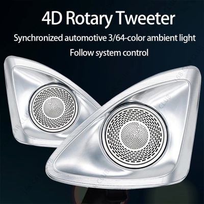 Tweeter Altofalante Rotativo Mercedes Benz W205  W206  X253 GLC  W213  W214  W222 W223  W167 W177 GLB X247 GLA