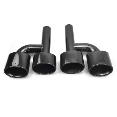 Saída de Escape BENZ C-Classe AMG W204 Aço Inoxidável h tipo Oval dupla