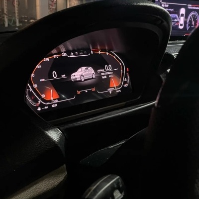 Quadrante BMW E81, E82, E87, E88, 2005 a 2011 digital  instrumento virtual cluster cockpit NOVIDADE Modelo 2024!