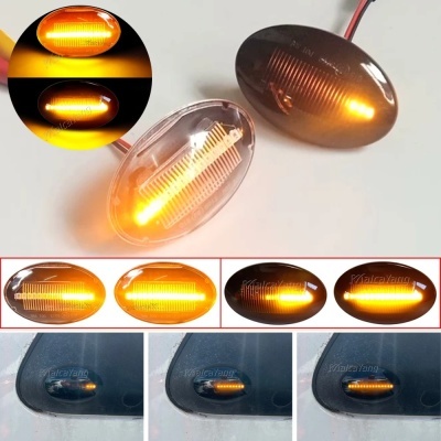 Pisca Dinâmico  intermitente sequencial Ford Fiesta MK4 1995-2001 KA 1996-2008 Transit 1995 1996 1997 1998-2000