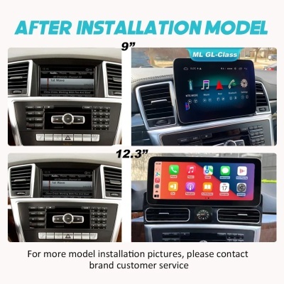 Radio Mercedes Benz GLA x156 2012-2018 Multimídia Navegação GPS Sem Fio Carplay RDS WIFI 4G QLED