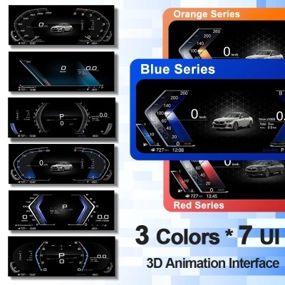 Quadrante BMW E60 E61 E63 E64  Novo Modelo Novidade 2025 !! Com CarPlay