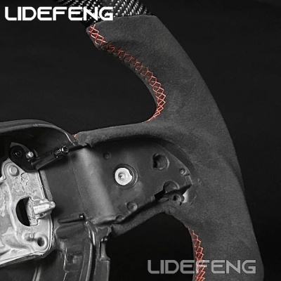 Volante Jeep Grand Cherokee, SRT, GT, RT, SRT, HELLCAT, 2015-2023 de fibra de carbono apto para Dodge,