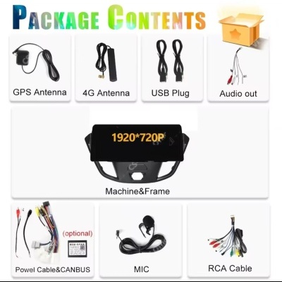 Radio Android Ford Transit Custom Tourneo 2012 a 2021 12.3 Polgadas QLED Topo de Gama Promoção!!