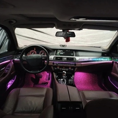 Luz Ambiente Dinâmica  BMW Série 5 520LI 523LI F18 2011-2017 QUALIDADE