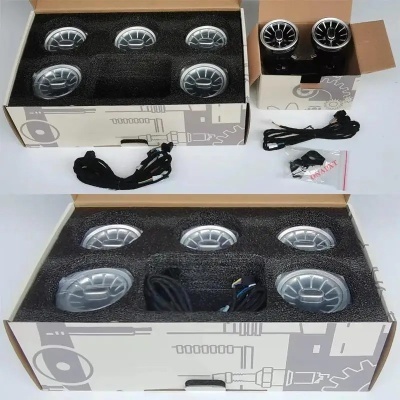 Grelhas Ventilação RGB Mercedes W205, W213, W222, W117, W176, X156, W206, W167 Cob Controlo Por APP Andoid ou IOS NOVIDADE!!