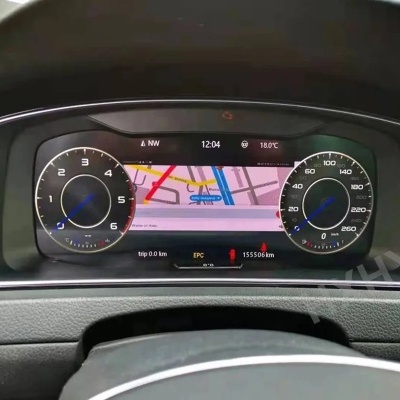 Quadrante VW Passat CC, B6, B7 2009-2016 Digital LCD Dashboard Instrumento, Cluster para , medidor de velocidade,Modelo Novo 2024