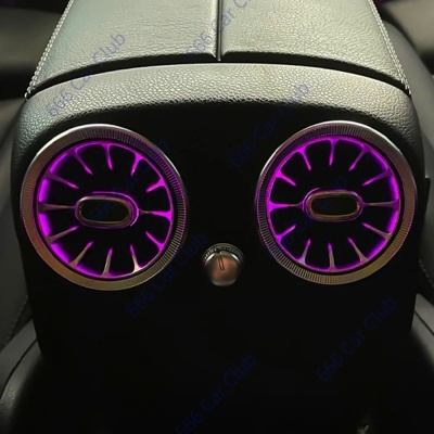 Grelhas Ventilação RGB Mercedes W205, W213, W222, W117, W176, X156, W206, W167 Cob Controlo Por APP Andoid ou IOS NOVIDADE!!