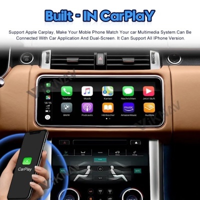 Radio  Range Rover Sport L494 2013-2020, IPS Touch Screen, Android 13.0, Auto Stereo Player, Atualização, 128GB Radio  Range Rover Sport L494 2013-2020, IPS Touch Screen, Android 13.0, Auto Stereo Player, Atualização, 128GB