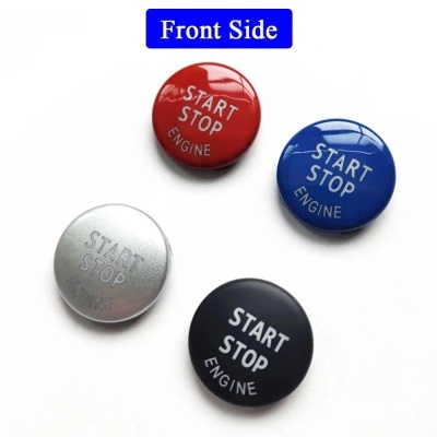 Tampa do interruptor de ignição do motor do carro, botão Start Stop, substituição da tampa da chave, BMW Série E, 3, X1, X5, X6, E70, E71, E90, E92, E84, E60 E61