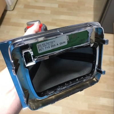 Manete Para Audi A6 C6 A3 8P A4 B8 A5 Q5 2009 2010 2011 2012 2013 2014 em Couro