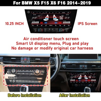 Painel de Controle AC Digital para BMW, Ar Condicionado, Placa Climática, Série 1, 2, 3, 5, GT, F10, F11, x3, x4, X5, X6, M5, G30, g31, 2011-2022 MARCA GAMA Premium!