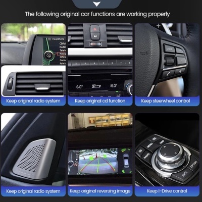 Radio  BMW X5, E70, X6, E71, 2007-2014, CCC Android Auto Car, All-in-One Carplay, ,  Qualidade! Sistema CIC, 4G, Wi-Fi, GPS, BT, núcleo 8 Ultimo Modelo!