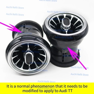 Grelhas Ventilação RGB Audi TT 2007-2014  Cob Controlo Por APP Andoid ou IOS NOVIDADE!!