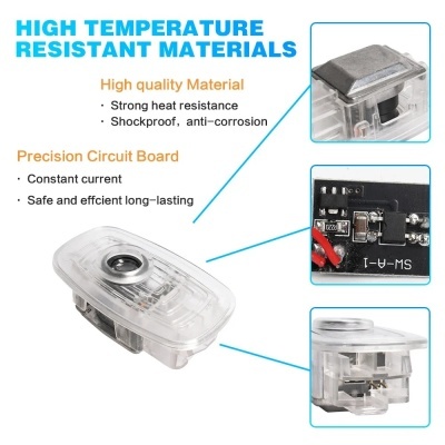 Iluminação Porta  Boas Vindas Portas  Mercedes Benz, CLA 200, 260, AMG, 35, 45 S, C117, C118, 2021, 2020, 2022, 2015