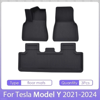 Tapetes Tesla Modelo Y 5 2021-2024  Impremiaveis Qualidade Premium!!