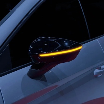 LED Dinâmico   Espelho Retrovisor Sequencial SEAT, Leon, Mk3, 5F, Ibiza, Mk5, KJ, Arona, 2018