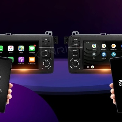 Rádio, Navegação GPS, BMW Série 3, E46, M3, 318, 320, 325, 330, 335, 1998-2005 IPS