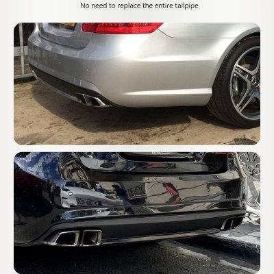 Ponteiras Mercedes BENZ W204 W205 W212 E-classe  AMG E63 QUALIDADE!!