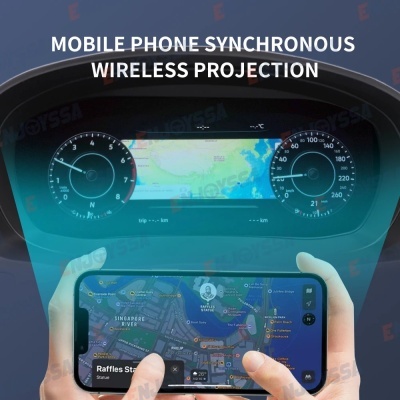 Quadrante Volkswagen VW golf 6  lcd velocímetro do carro painel digital cluster para NOVIDADE!!