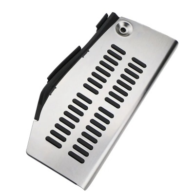 LHD-Pedais de aço inoxidável do carro para Audi A3 8L + descanso inoperante do pé