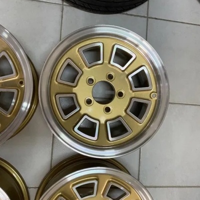Jantes 14” 5x112 Mercedes w114 w115 w123 Classicos com aba “Bbs amg”