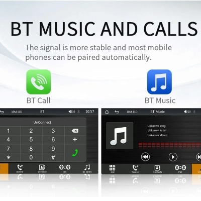 CarPlay, Android, Auto, Rádio, Portátil, Tela sensível ao toque, USB, AUX, Câmera traseira NOVIDADE!!