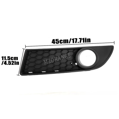 Kit  Completo Grelhas  Inferiores e  Farois Nevoeiro Vw Polo 9N2/3 2005/2009