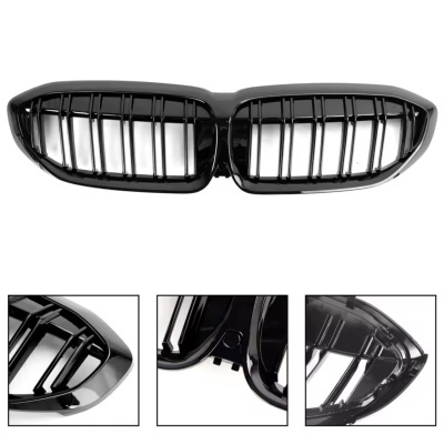 Grelha BMW G20 G21 Preto Brilho