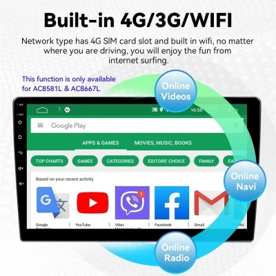 Radio Opel Corsa 2015-2019, Opel Adam 2013-2016   Android 12, GPS, rádio IPS, Wi-Fi, 128GB, 4G, Novidade Ultimo Modelo