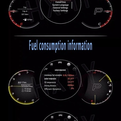 Quadrante  Mini Cooper 2014-2023,  Painel Digital Painel, Cluster de instrumentos , velocímetro, Novo Modelo