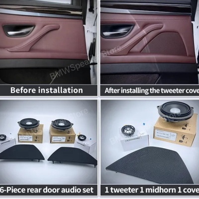 Kit De Atualização De Áudio Para BMW F10 F11 Série 5, Alto-falante Horn Midrange, Tweeter Tampa Do Altifalante, BMW HK