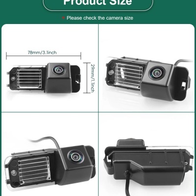 Camera VW Volkswagen Polo 6R Golf 6 Passat CC MK6 Magotan Bora 170 °, 1080P HD, visão noturna