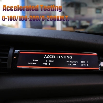 Quadrante Mini Cooper Painel de exibição LCD , Co Driver, Digital Dashboard Screen