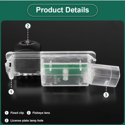 Camera   volkswagen vw golf 6/7 passat cc b7/b8 beetle lamando t-rock 170 ° 1920x1080p hd ahd