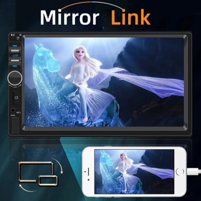 Radio universal 7 Polegadas modelo 2024!