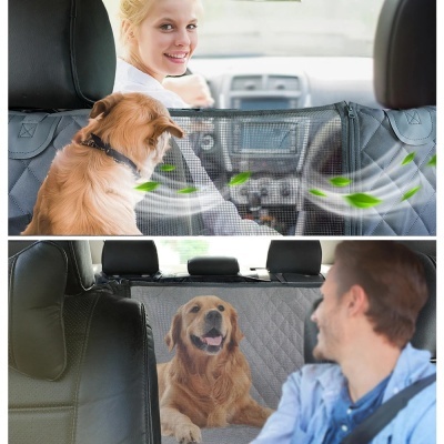 Transportador Forra de segurança para Cães  Traseiro  Dog Car Seat Cover, impermeável