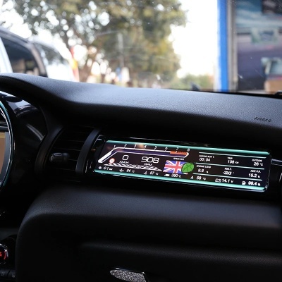 Quadrante Mini Cooper Painel de exibição LCD , Co Driver, Digital Dashboard Screen