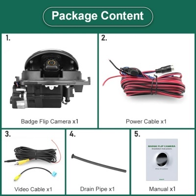 Camera VW passat cc golf 6/7/8 magotan b6/b7/b8 polo beetle eos t-roc QUALIDADE! olho de peixe 170 ° ahd 1080p  Automatica