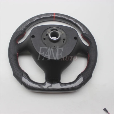 Volante  VW Volkswagen Bora e Golf 4 Mk4 GTI 1997-2002 com Couro e Fibra de Carbono