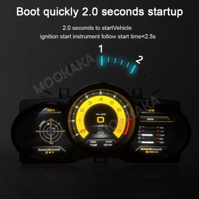 Quadrante Digital  Porsche Macan 2015-2019