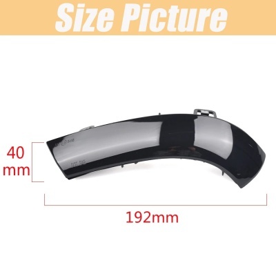 Pisca Dinâmico intermitente sequencial VW Passat B6, GOLF 5, Jetta MK5, Passat B5.5, GTI V Sharan