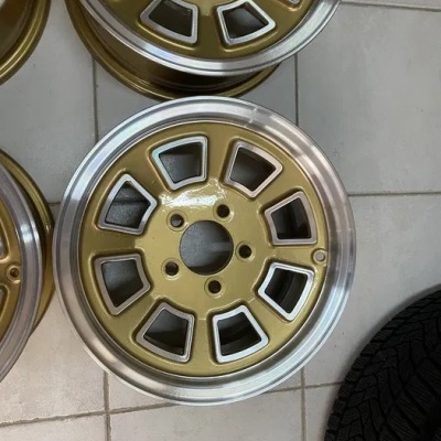 Jantes 14” 5x112 Mercedes w114 w115 w123 Classicos com aba “Bbs amg”