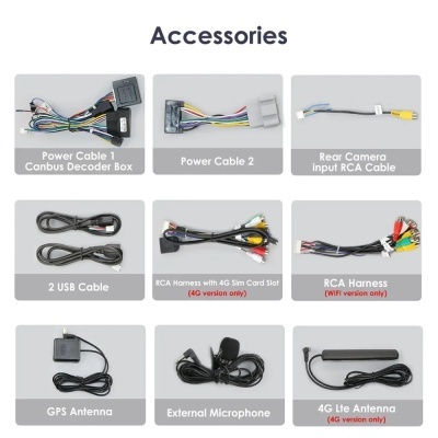 Radio  Ford Fiesta 2009-2017, Tela QLED, GPS Navi, Carplay, Auto 4G LTE, RDS AI, 2Din, 9"  Qualidade!