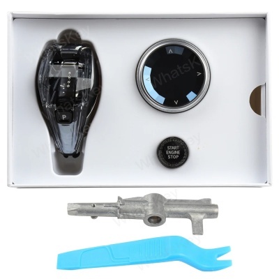 Manete Cristal engrenagem Shift botão curto Rod  para BMW G30 G32 G01 G08 G11 G12 i8 F01 F10 F20 F30 F32 F25 F26 F15 F16 X5 X6