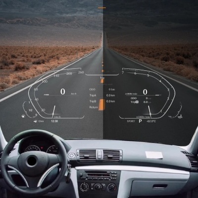 Quadrante BMW E81, E82, E87, E88, 2005 a 2011 digital  instrumento virtual cluster cockpit NOVIDADE Modelo 2024!
