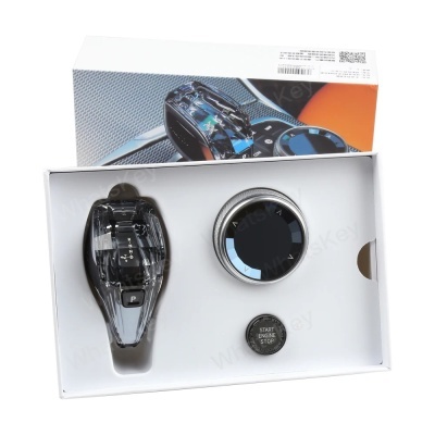 Manete Cristal engrenagem Shift botão curto Rod  para BMW G30 G32 G01 G08 G11 G12 i8 F01 F10 F20 F30 F32 F25 F26 F15 F16 X5 X6