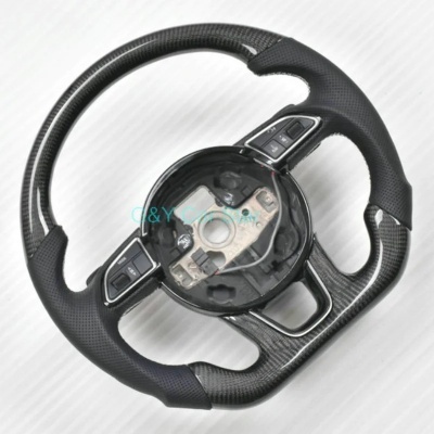 Volante Audi q3 q5 2017 a 2021 de Fibra de Carbono