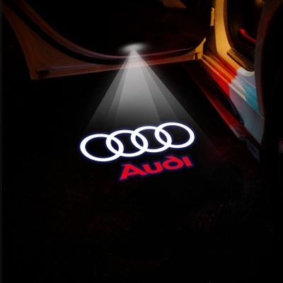 Iluminação Porta Boas Vindas Portas Audi Sline S3 S4 S5 S6 S7 RS Quattro Q7 Q5 Q3 A4 B8 8 8P A3 A6 C7 A5 A6L
